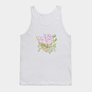 Hanging Flower Basket Tank Top